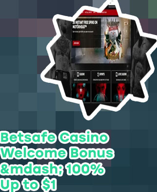 Betsafe casino welcome bonus