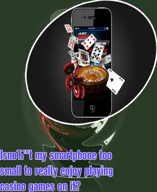 Casino games on phone